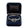 Infinity Bracelet in 925 Sterling Silver