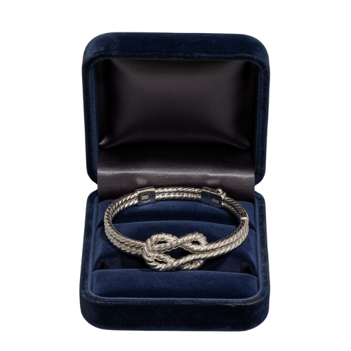 Infinity Bracelet in 925 Sterling Silver