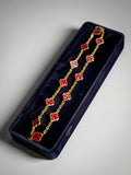 Red Clover Gold Plated Necklace