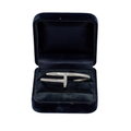 Sterling silver T-Bar Cuff Bracelet